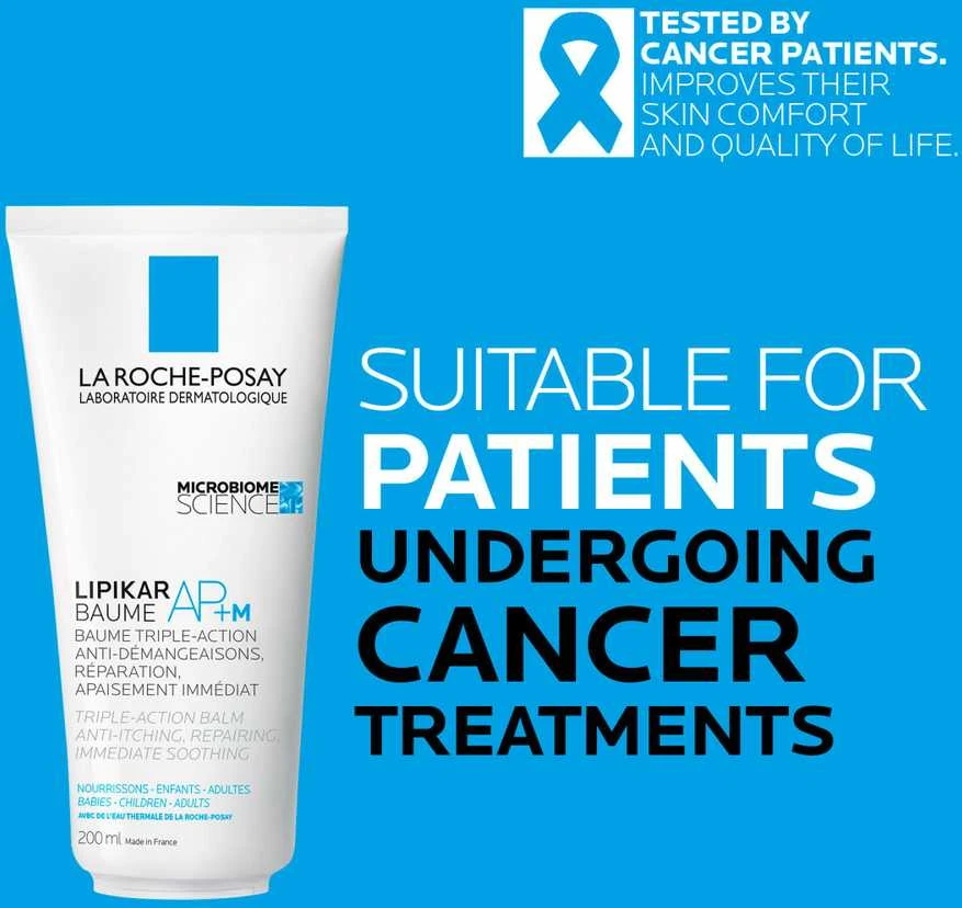 La Roche-Posay Lipikar AP+ M veido ir kūno balzamas, eko pakuotė, 200 ml