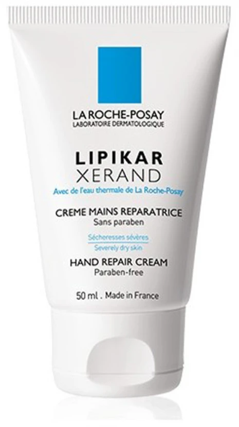 La Roche Posay Lipikar Xerand Hand Repair Kreminis atkuriamasis rankų kremas, 50 ml