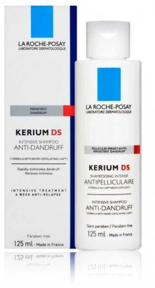 La Roche-Posay LRP Kerium DS Nuo pleiskanų Šampūnas šampūnas nuo pleiskanų, 200 ml