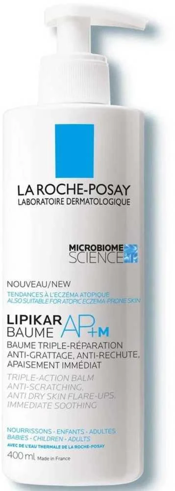 La Roche-Posay LRP Lipikar AP+M Balm drėkinamasis kūno balzamas, 400 ml
