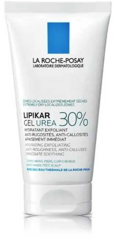 La Roche-Posay LRP Lipikar Lait Urea 30% Gel drėkinamasis kūno losjonas su šlapalu, 50 ml