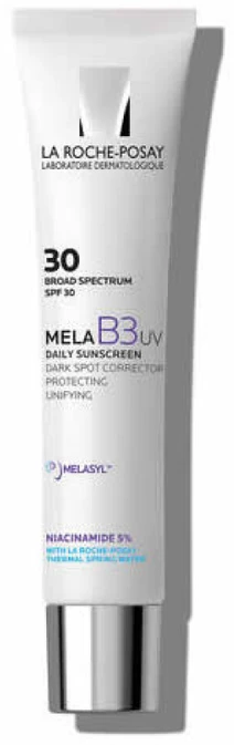 La Roche-Posay Mela B3 UV SPF 30 Dark Spot Corrector dieninis veido kremas apsaugantis nuo tamsių dėmių, 40 ml