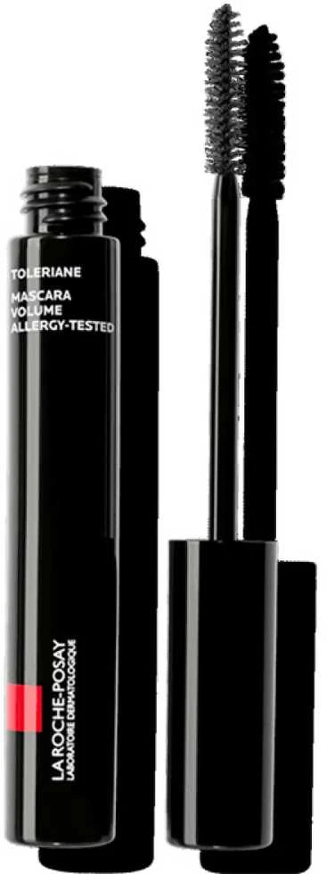 La Roche Posay Toleriane Blakstienų tušas Atsparus vandeniui vandeniui atsparus blakstienų tušas, atspalvis: Noir, 7.6 ml