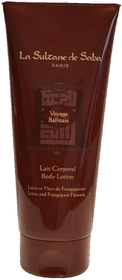 La Sultane de Saba Bali Losjonas kūnui lotoso ir frangipani žiedų kvapo kūno losjonas, 200 ml