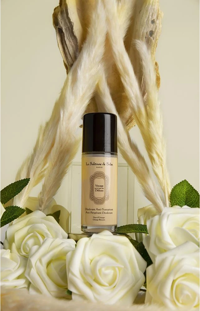 La Sultane de Saba Fleur d’Oranger – Oranžinis Blossom Dezodorantas apelsinų žiedų kvapo dezodorantas, 50 ml