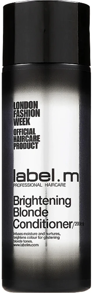 Label.M Brightening Skirtas šviesiems plaukams Conditioner, 200 ml