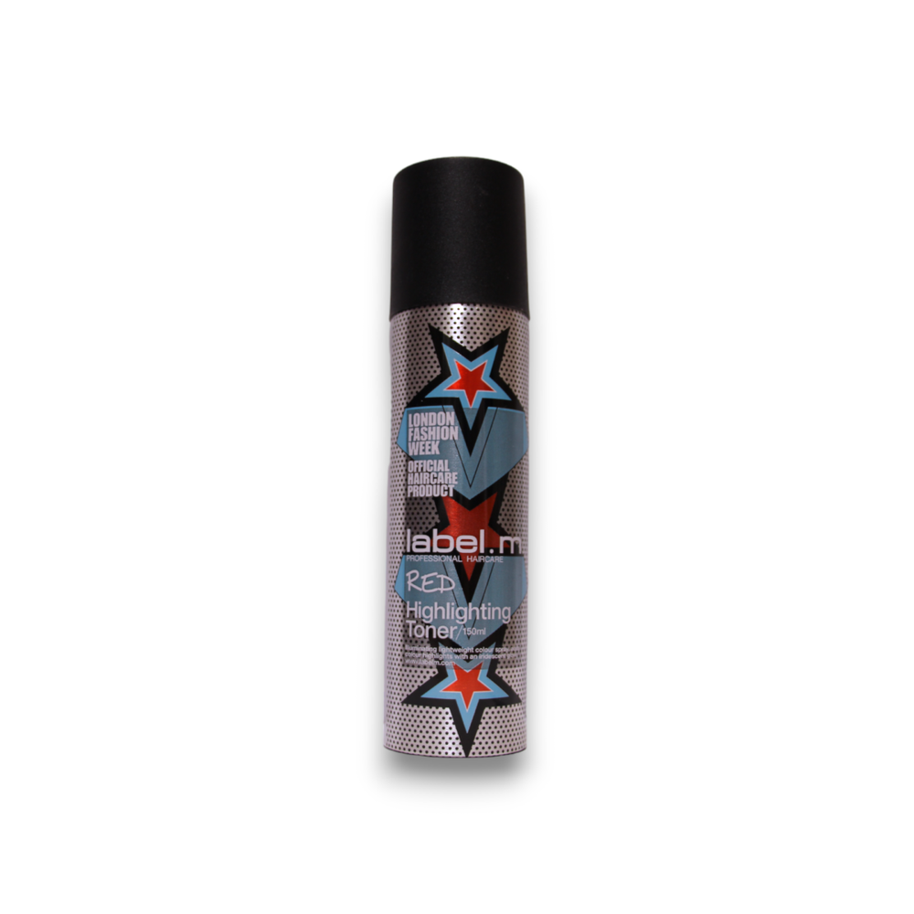 Label.M London Fashion Week plaukų tonavimo purškiklis Raudonai, 150 ml