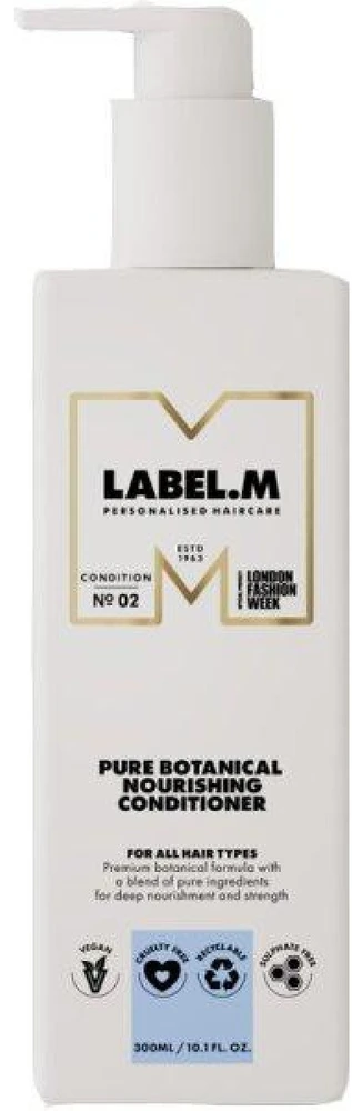 Label.m Pure Botanical maitininantis Conditioner maitinamasis plaukų kondicionierius, 300 ml