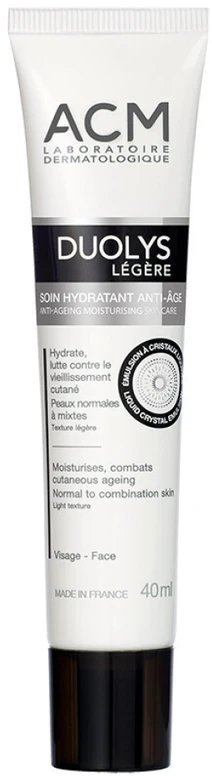 Laboratoire Acm ACM "Duolys Legere" (drėkinamasis kremas normaliai ir mišriai odai) (drėkinamasis kremas normaliai ir mišriai odai) 40 ml
