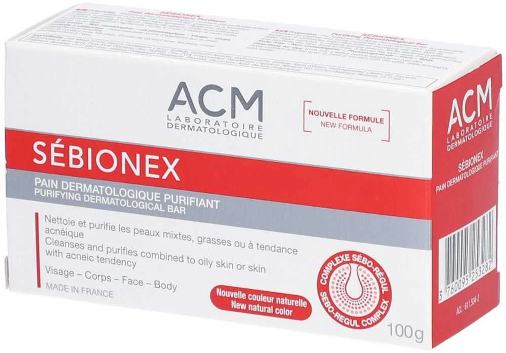 „Laboratoire ACM Sebionex“ valomasis veido prausiklis, 100 g