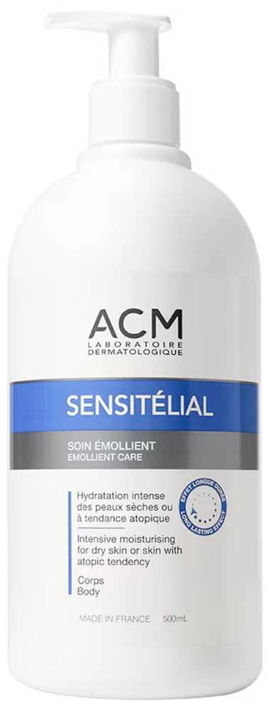„Laboratoire ACM Sensitelial“ minkštinamasis kūno kremas kasdieniam naudojimui, 500 ml