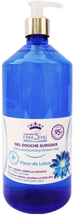 Laboratoire Freesens Freesens Dušo želė & Šampūnas 2-In-1 Lotus Flower, 1000 ml
