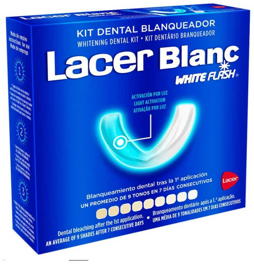 Lacer Blanc baltos spalvos rinkinys iš 3 dalių