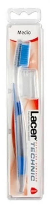 Lacer dantų šepetėlis Medium Technic suaugusiesiems