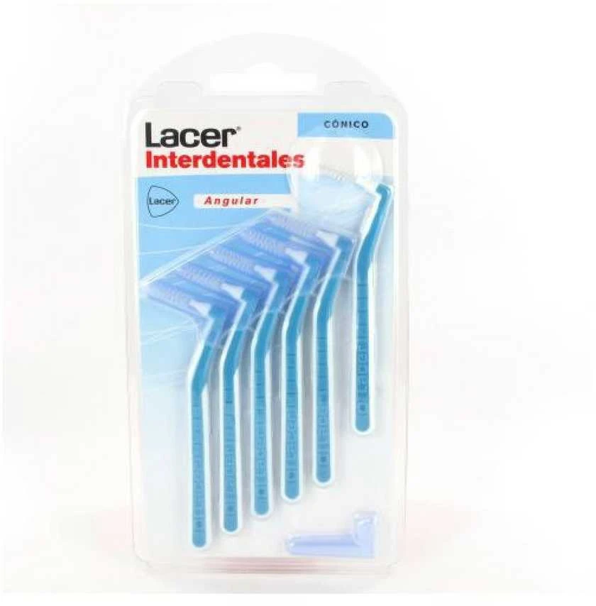 "Lacer" tarpdantinis kampinis cilindrinis kūginis šepetėlis 6 vnt