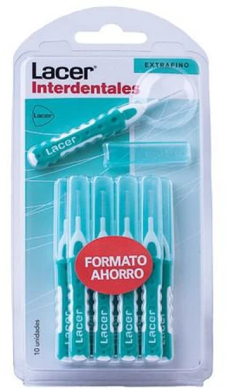 „Lacer Interdanties Extrafine Straight“ 10 vnt.