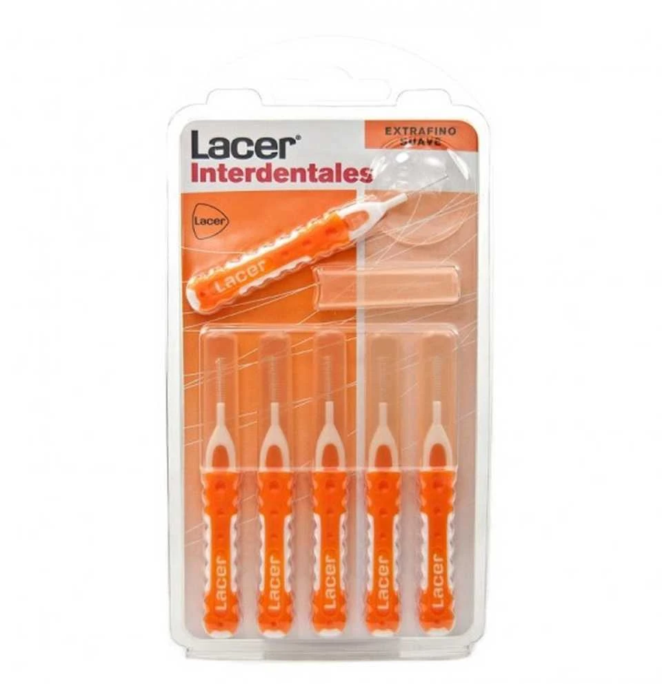 Lacer Interdental Recto Extrafino Suave dantų priežiūrai 6vnt