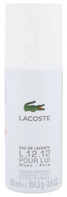 Lacoste Eau de Lacoste L.12.12 Blanc Dezodorantas vyrams, 150 ml
