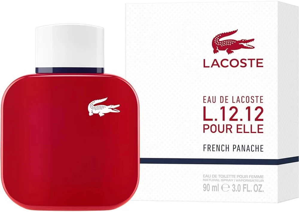 Lacoste Eau de Lacoste L.12.12 French Panache EDT tualetinis vanduo moterims, 90 ml