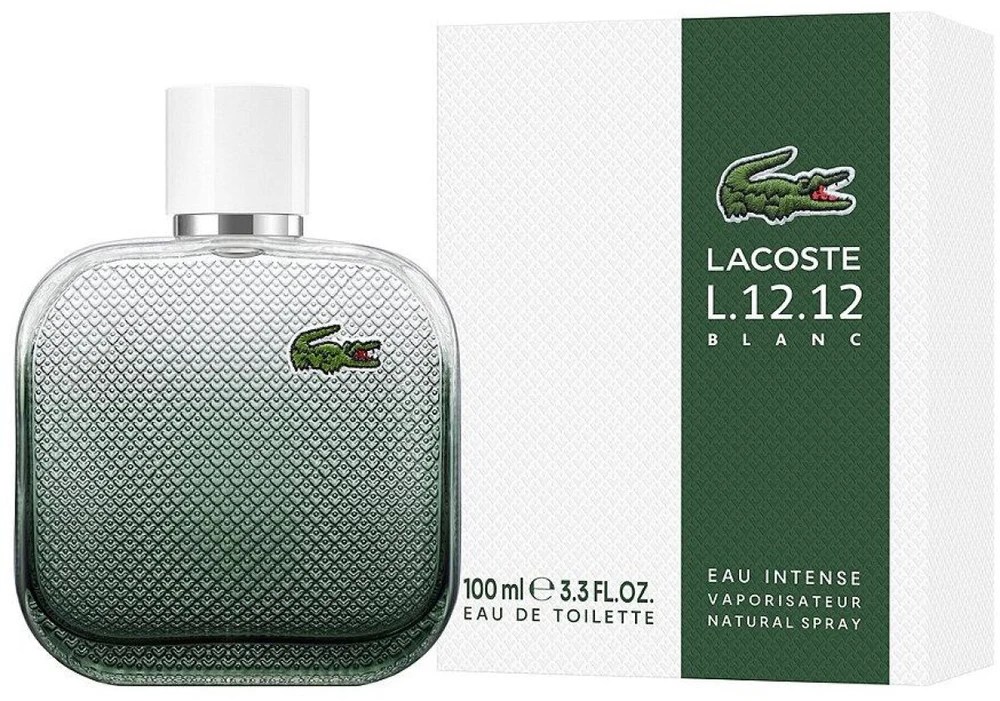 Lacoste L.12.12 Blanc Eau Intense EDT tualetinis vanduo vyrams, 100 ml