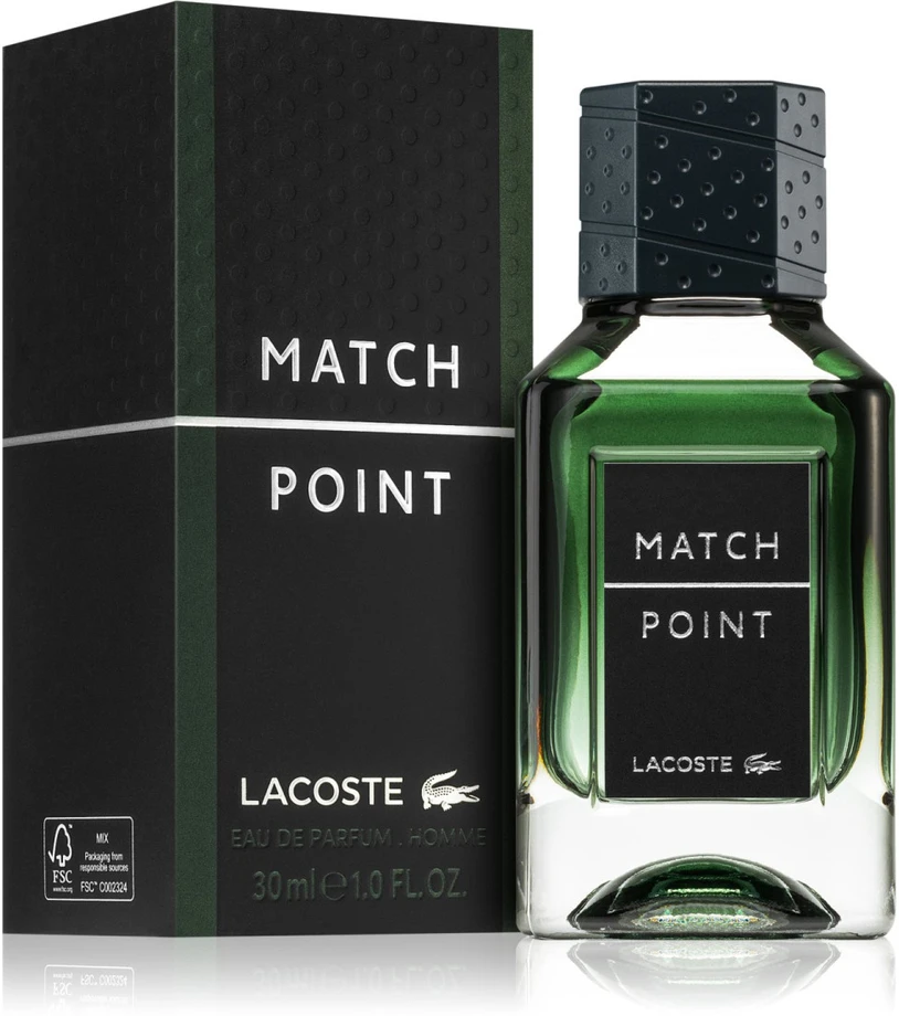 Lacoste Match Point EDP parfumuotas vanduo vyrams, 30 ml