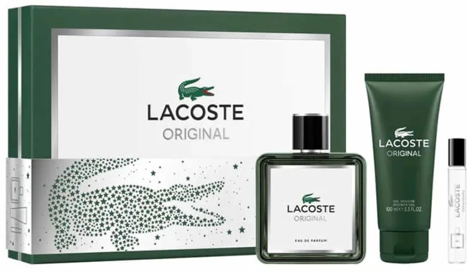 Lacoste Original Eau De Parfum Purškiklis, 100 ml Set 3 Pieces