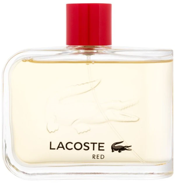 Lacoste Raudona EDT tualetinis vanduo vyrams, 125 ml
