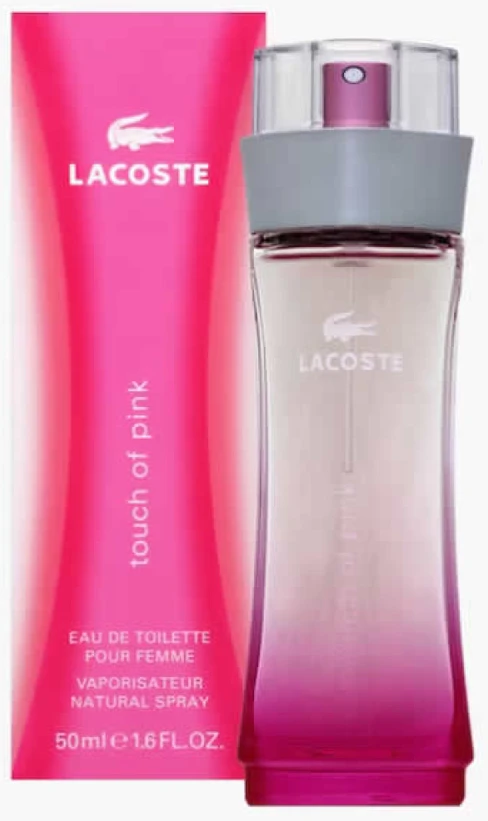 Lacoste Touch Of Rožinė EDT tualetinis vanduo unisex, 50 ml