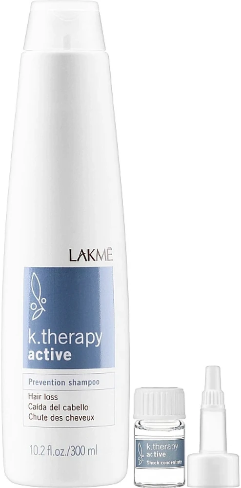 „Lakme“ aktyviosios kaukės „K.Therapy“ rinkinys, 300 ml + 8 x 6 ml