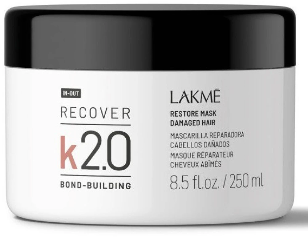 Lakmé k2.0 Recover Restore Mask Hair Mask plaukų kaukė, 250 ml