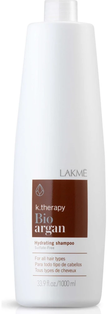 Lakmé K.Therapy Bio Argan Hydrating Šampūnas šampūnas, 1000 ml