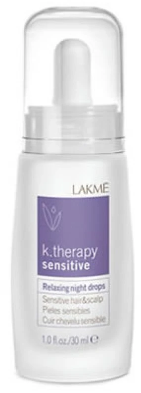 Lakme K.Therapy jautrios odos naktiniai lašai, 30 ml