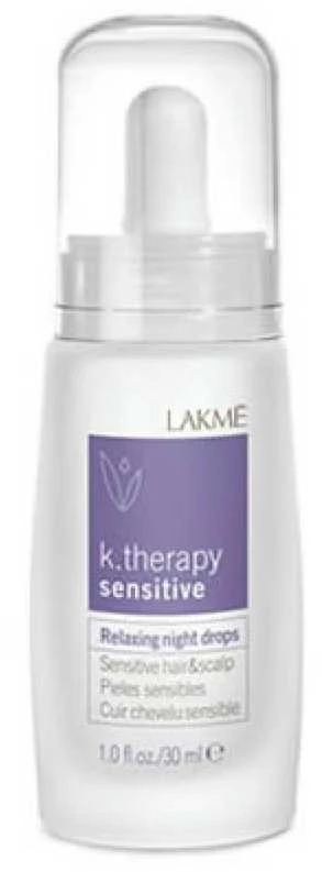 Lakme K.Therapy jautrios odos naktiniai lašai, 30 ml