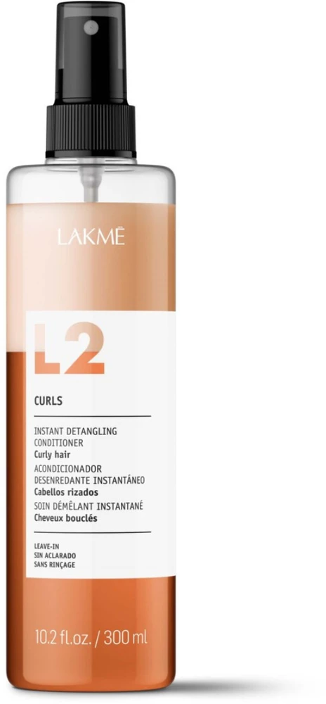 Lakmé L2 Curls Instant Detangling Conditioner plaukų kondicionierius, 300 ml