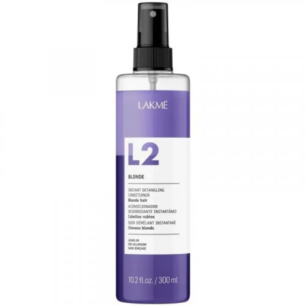 Lakmé L2 Skirtas šviesiems plaukams Instant Detangling Conditioner plaukų kondicionierius, 300 ml