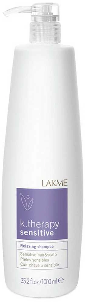 Lakme K.Therapy Sensitive Šampūnas jautriai galvos odai, 1000 ml