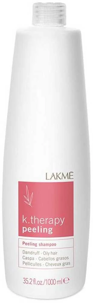 Lakme K.Therapy Peeling Šampūnas riebiems plaukams, 1000 ml