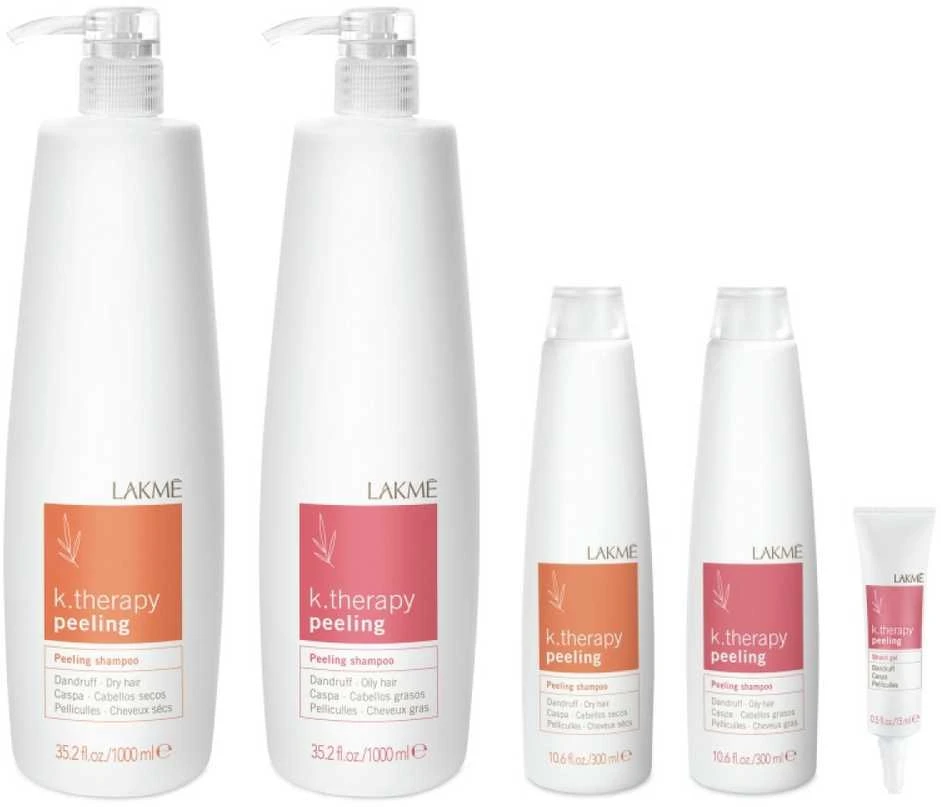 Lakme K.Therapy Peeling Šampūnas riebiems plaukams, 1000 ml