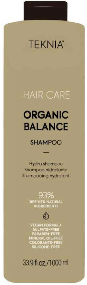 Lakmé Teknia Organic Balance Šampūnas šampūnas, 1000 ml