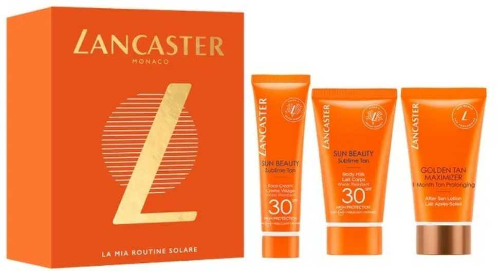 "Lancaster" SPF 30 "My Sun Routine" saulės priežiūros dovanų rinkinys