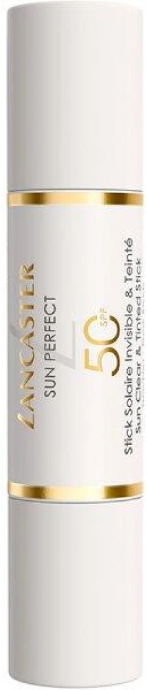 Lancaster Sun Perfect Sun Clear and Tinted Stick SPF 50 pieštukinė apsaugos nuo saulės priemonė, 12 g