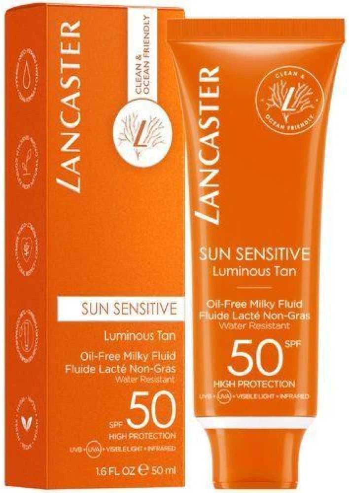 "Lancaster Sun Sensitive Luminous Tan pienelis be aliejaus Spf50 50ml