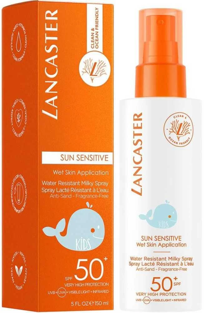 Apsauginis kremas nuo saulės vaikams Lancaster Sun Sensitive Wet Skin Kids" Spf50 150ml