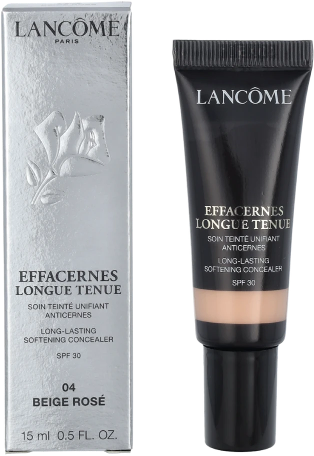 Lancome Effacernes Longue Tenue Softening Maskuoklis SPF30 #04 rusvai gelsvas Rose, 15 ml
