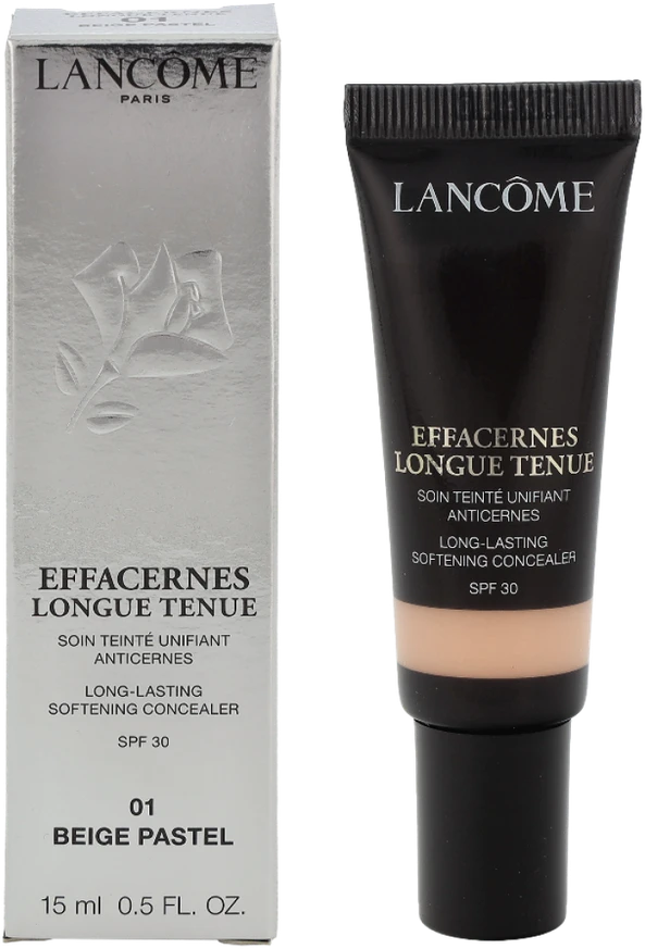 Lancome Effacernes Longue Tenue Softening Maskuoklis SPF30 #01 rusvai gelsvas Pastel, 15 ml