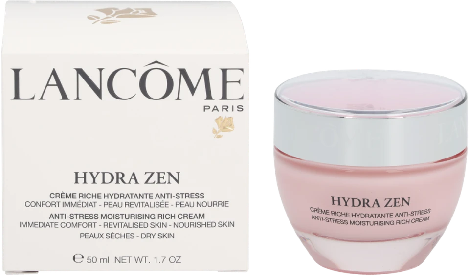 Lancome Hydra Zen Anti-Stress Moisturising Rich Kreminis drėkinantis veido kremas, 50 ml