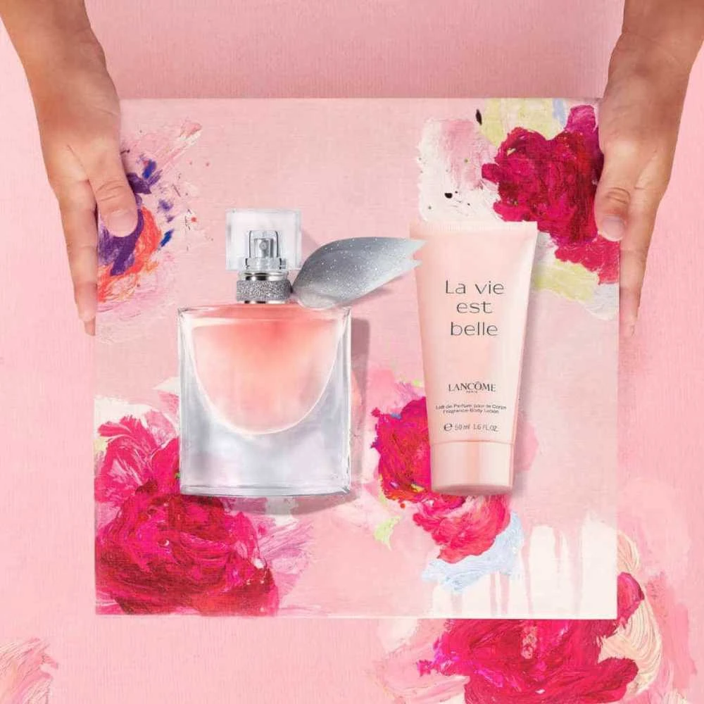 Lancome La Vie Est Belle Giftset Mother's Day Limited Edition riboto leidimo rinkinys (EDP, 30 ml + kūno losjonas, 50 ml