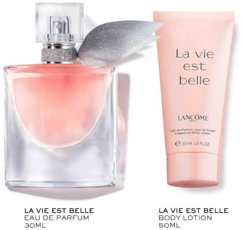 Lancome La Vie Est Belle Giftset Mother's Day Limited Edition riboto leidimo rinkinys (EDP, 30 ml + kūno losjonas, 50 ml