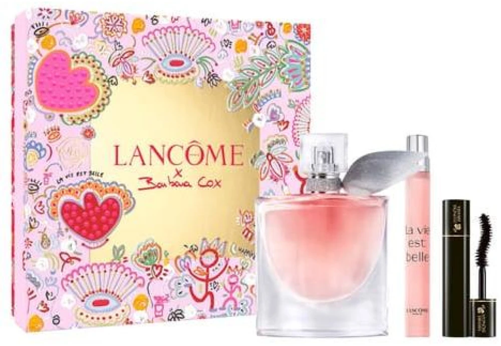 Lancome La Vie Est Belle Giftset Mother's Day Limited Edition rinkinys moterims (EDP, 50 ml + EDP, 10 ml + blakstienų tušas, 2 ml)