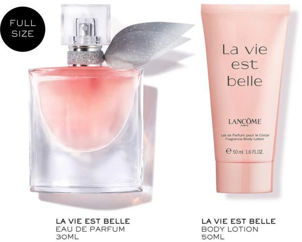 Lancome La Vie Est Belle Giftset rinkinys moterims (EDP, 30 ml + kūno losjonas, 50 ml)
